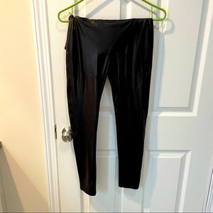 Spanx leather leggings